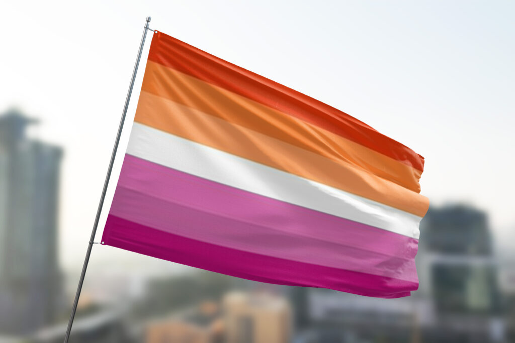 Lesbian Pride Flag Harrison Flagpoles Eco Friendly