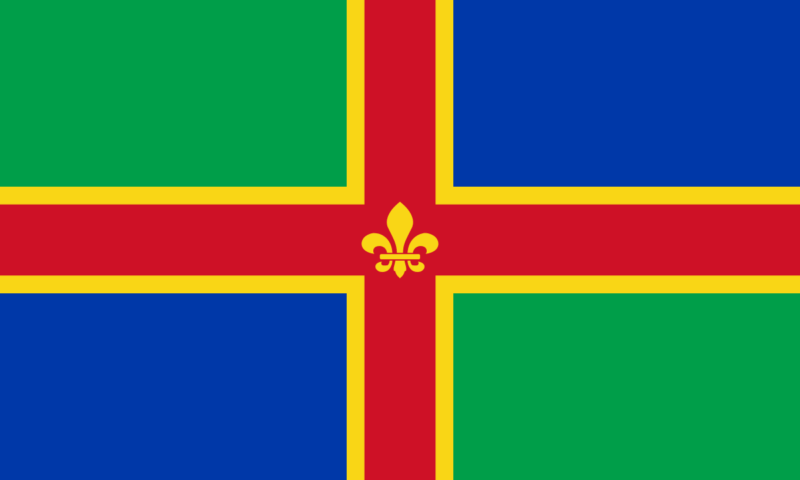 Lincolnshire County flag