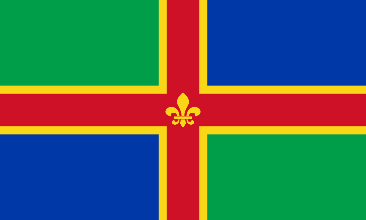 Lincolnshire County flag