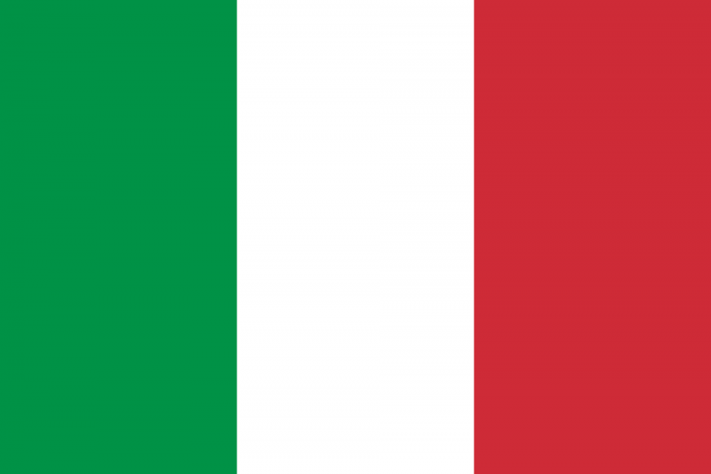 Italy flag - Harrison Flagpoles Quality Digital Print Handsewn flags