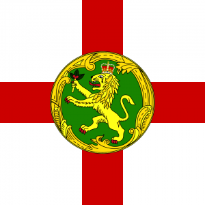 Alderney flag