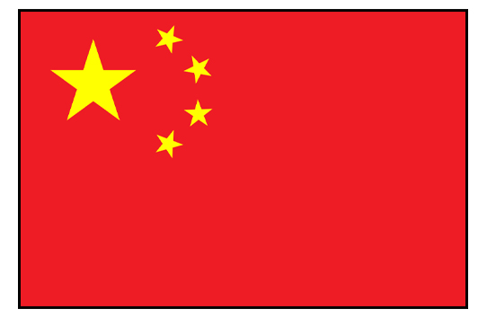 World Cup China flag