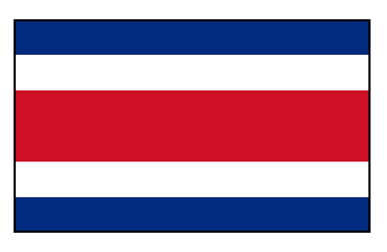 Womens World Cup - Costa Rica flag